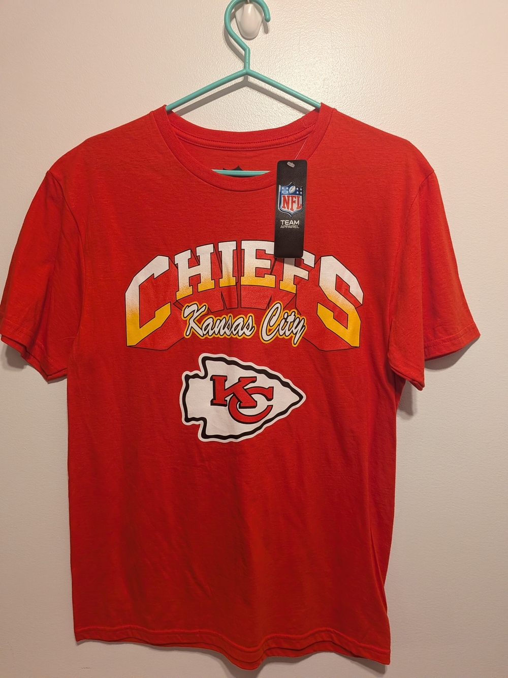 NFL Kansas City Chiefs Red Short Sleeve Graphic Tee